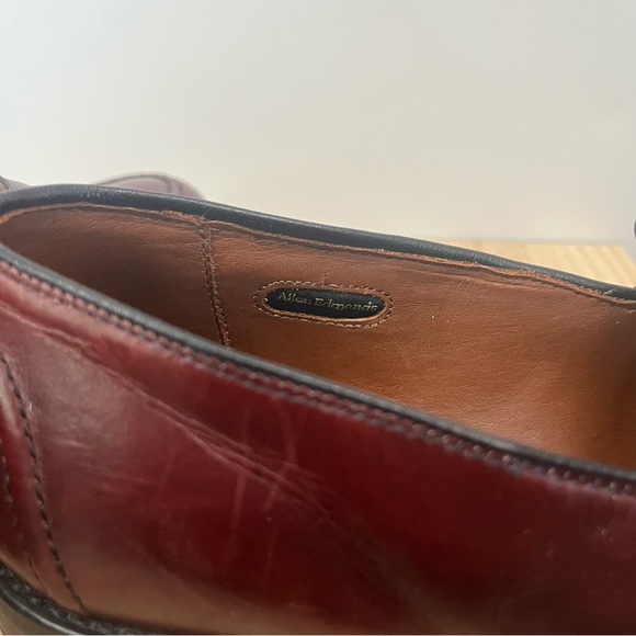 ALLEN EDMONDS Randolph Penny Loafers 4839 Cordovan Color Leather Size 11D - Picture 11 of 13